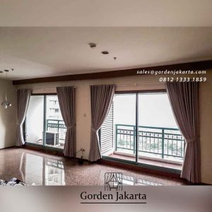 tirai cantik minimalis untuk apartemen by Gorden Jakarta id4303
